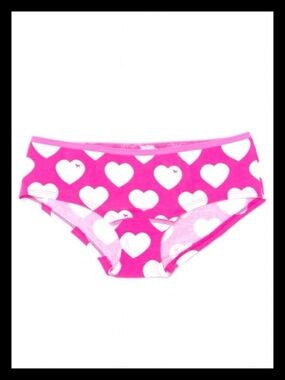 💕ⓅⒾⓃⓀ ⓋⓈ VINTAGE/RARE/HTF Floating Hearts Extra Low Rise Hipster Panties ✨NWT💕
